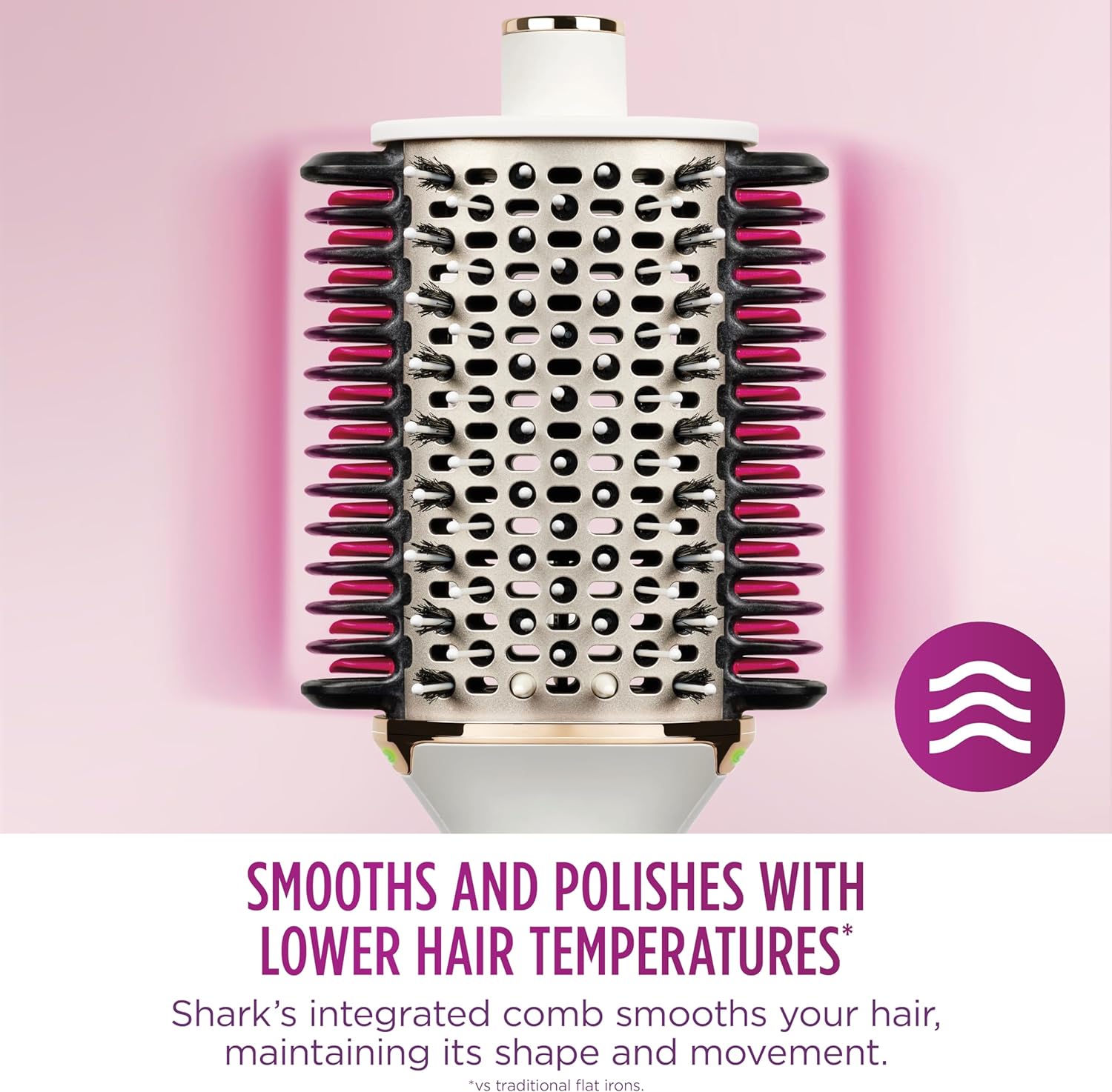 Shark SmoothStyle Hot Brush & Smoothing Comb - HT202UK